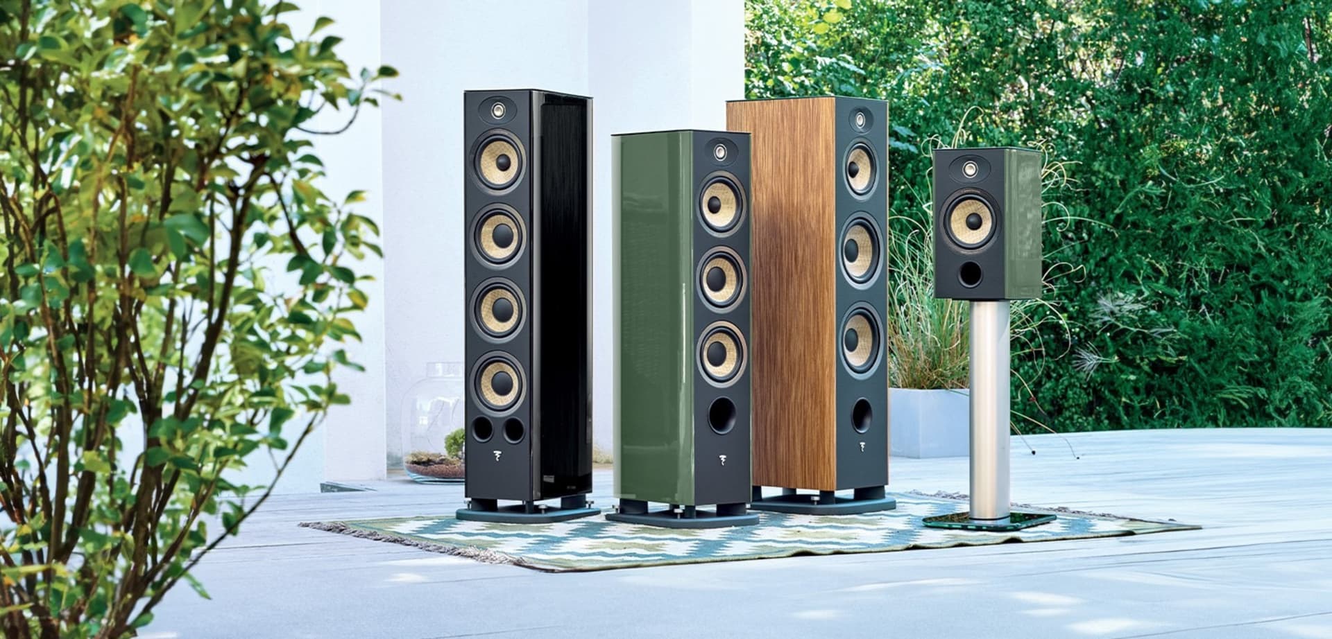 Configuración de audio de alta gama